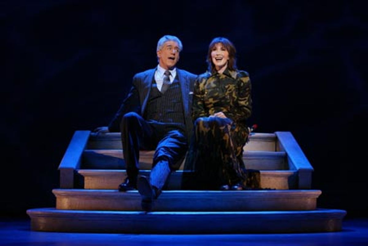 Gregory Jbara and Joanna Gleason at 